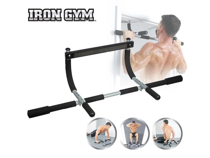 Iron Gym Verstelbare Optrekstang