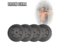 Iron Gym 20kg Plate Set, 5kg x 4