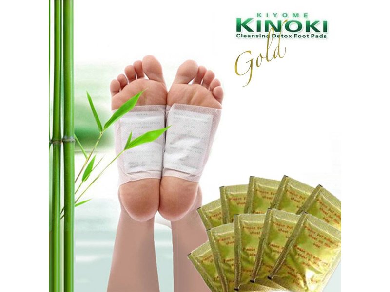 Kinoki Gold Detox Voetpleisters