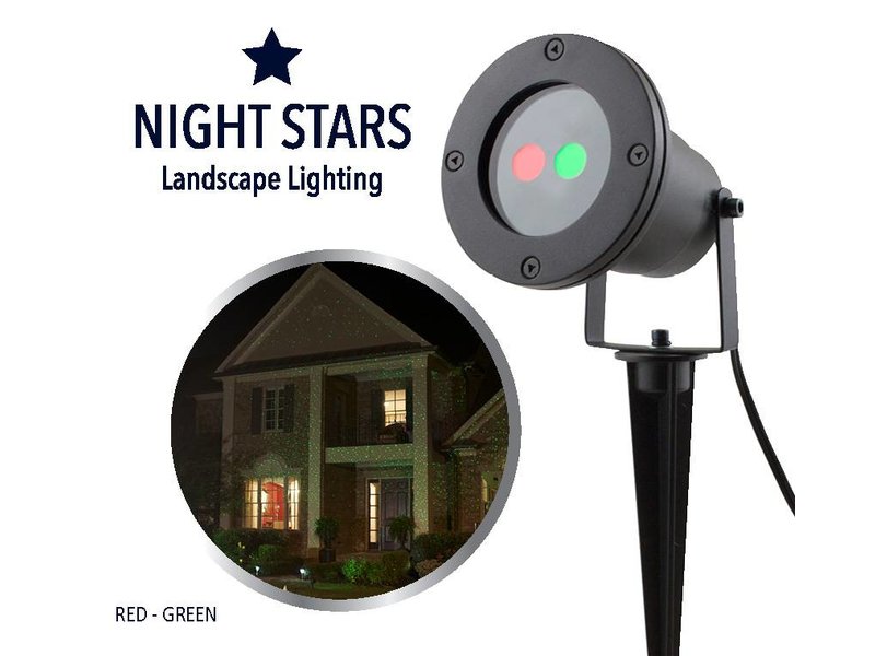 Laser Light - Night Stars Motion