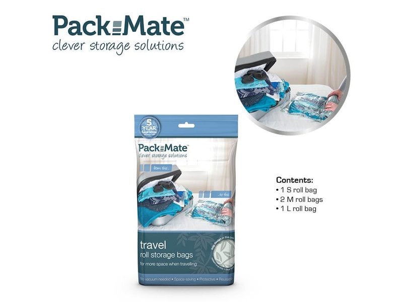 Packmate Vacuum Travel Bag Set 4 pcs.