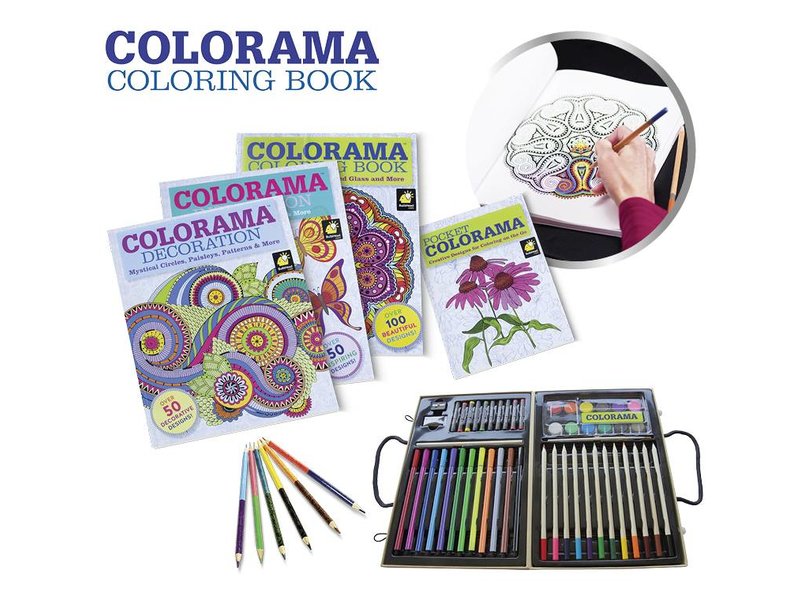 Colorama Coloring Set 61 pcs.