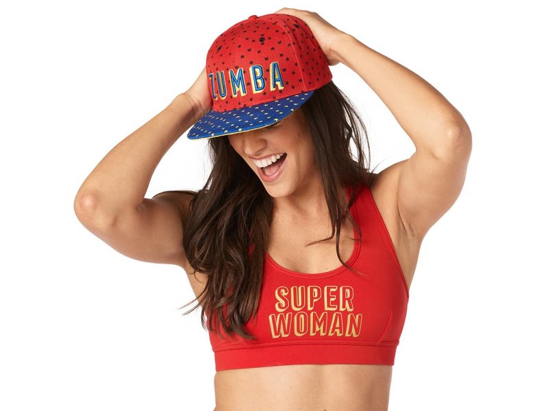 Zumba Power Snapback Hat - Red