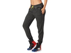 Zumba Sweatpants "Everyone Is A Superhero" - Black