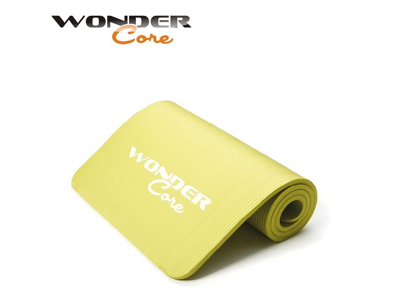 Wonder Core Yoga Mat NBR - 1 cm- Green