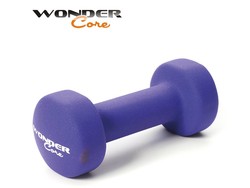 Wonder Core Neoprene Dumbbell Purple - 2,0 kg