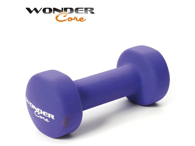 Wonder Core Neoprene Dumbbell Purple - 2,0 kg