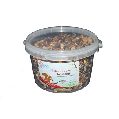 Eekhoorn voedermix 5 liter - 2,5KG