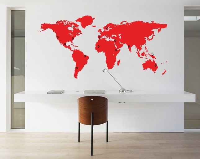 map pinpoints