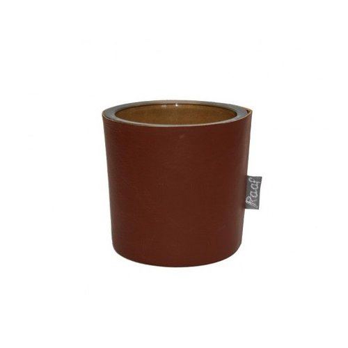 Raaf Bloempot echt leder | Cognac Raaf Bloempot echt leder | Cognac