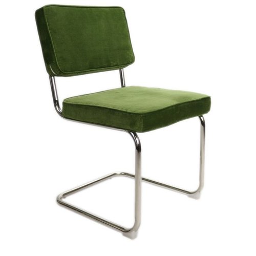Het Landhuys Rib stoel groen Het Landhuys Rib stoel groen