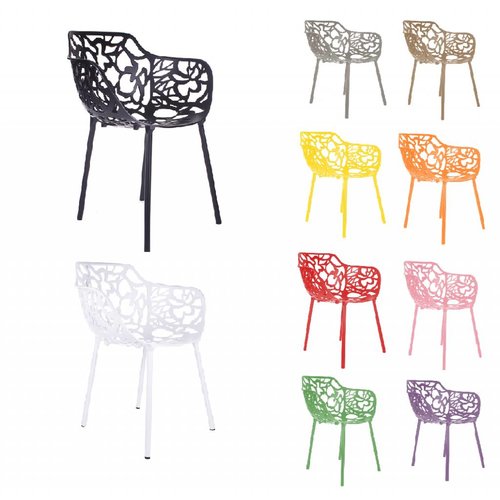 CastMagnolia Cast Magnolia chair Black/White (with armrests) CastMagnolia Cast Magnolia chair Black/White (with armrests)