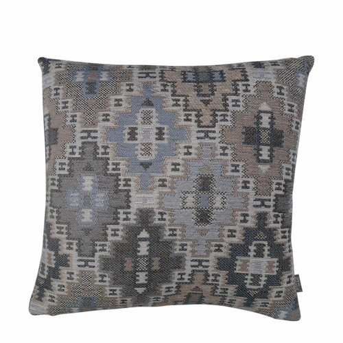 Raaf Sierkussenhoes Ethnic blauw 50x50 Raaf Sierkussenhoes Ethnic blauw 50x50