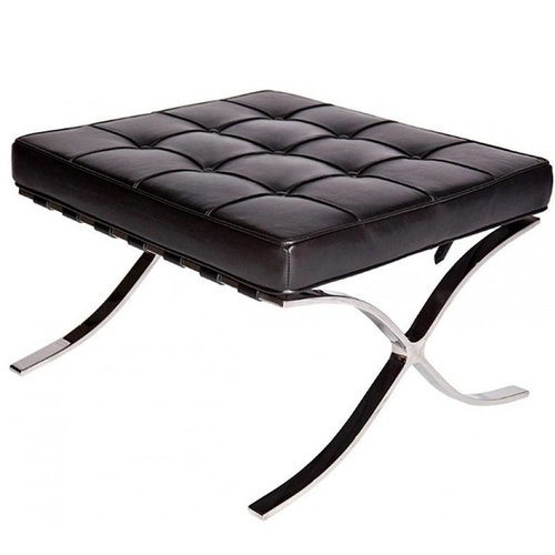 Het Landhuys Stool Barcelona white black Het Landhuys Stool Barcelona white black