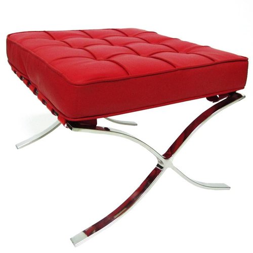 Het Landhuys Stool Barcelona rood Het Landhuys Stool Barcelona rood