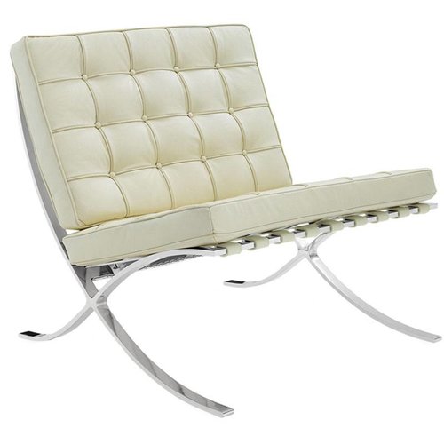 Het Landhuys Barcelona chair créme | Premium edition Het Landhuys Barcelona chair créme | Premium edition