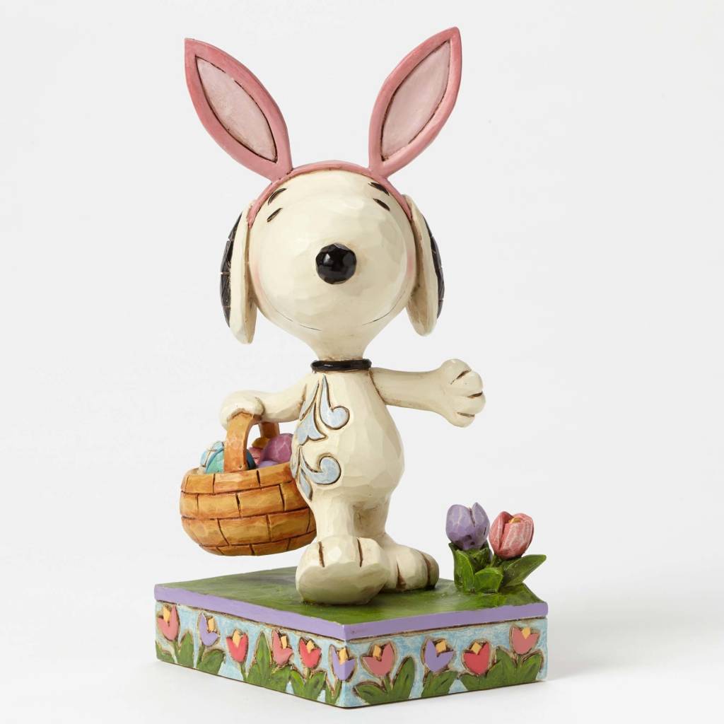 Peanuts (Jim Shore) Easter Snoopy Friends 2 Hold On