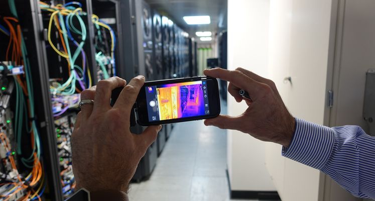 FLIR One Warmtebeeldcamera houdt conditie datacenter op peil