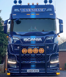 Visière lisse Scania Next Generation pour 2 ou 5 veilleuses Accesso