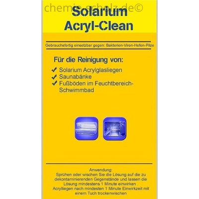 Fatzzo TT Solarium-Acryl Clean 10L incl. Nachfüllflasche