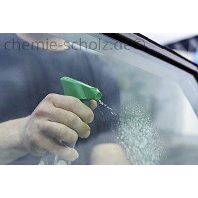 Fatzzo TT Glas-Reiniger Essig 10 L + 1 leere Sprühflasche + 5 Mikrofasertücher