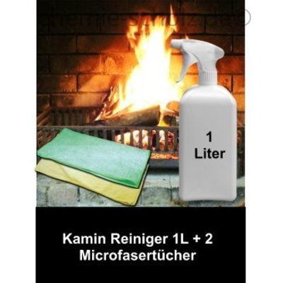 Fatzzo TT Kamin Reiniger Set 1 Liter + 2 Microfasertücher