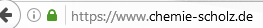 Unser Shop ist SSL sicher
