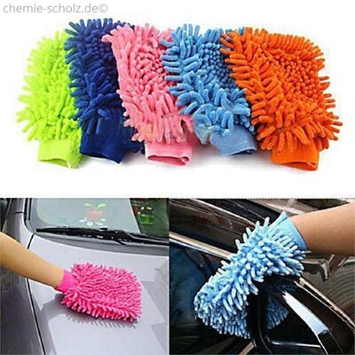 Fatzzo TT Chenille Mikrofaser doppelt Premium Handschuh 1 Mal