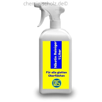 Fatzzo TT Nikotin Reiniger 1 Liter + 1 Microfasertuch