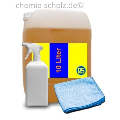 Fatzzo TT Nikotin Reiniger 10 Liter + 1 leere Sprühflasche + 1 Microfasertuch