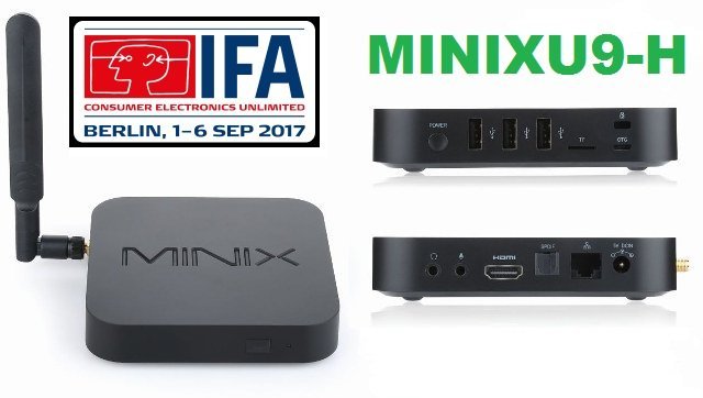 IFA 2016: MINIX is de MINIX NEO U9-H HDR10 aan het ontwikkelen.