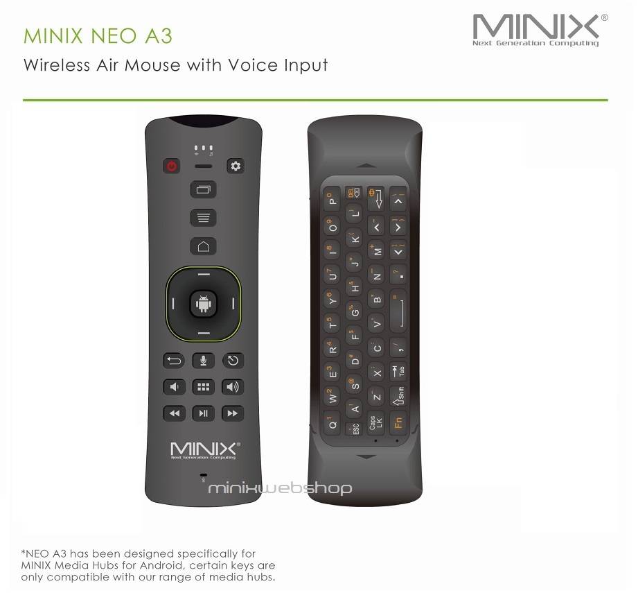 Nieuwe Flymouse A3 en de NEO K1 NEO K2 van MINIX komen eraan.