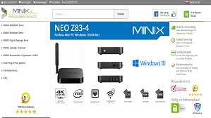Nieuw uiterlijk van MINIXWEBSHOP