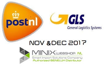 De bezorging van uw MINIX tijdens de feestdagen