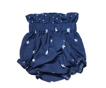 Mi Pequeño Lucas Blue diapers pants with white stars Mi Pequeño Lucas Blue diapers pants with white stars