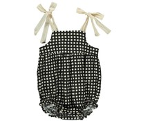 Babe & Tess Romper Tutina - Naturale Nero Babe & Tess Romper Tutina - Naturale Nero