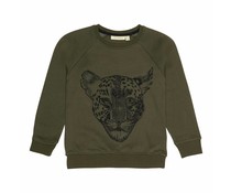 Soft Gallery Sweatshirt Burnt Olive, Leo Emb Soft Gallery Sweatshirt Burnt Olive, Leo Emb