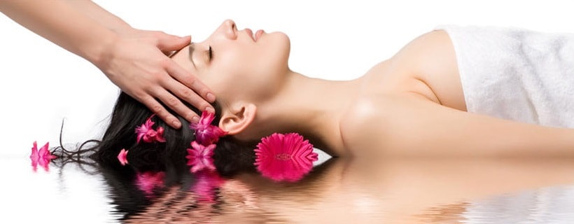 Droog haar massage