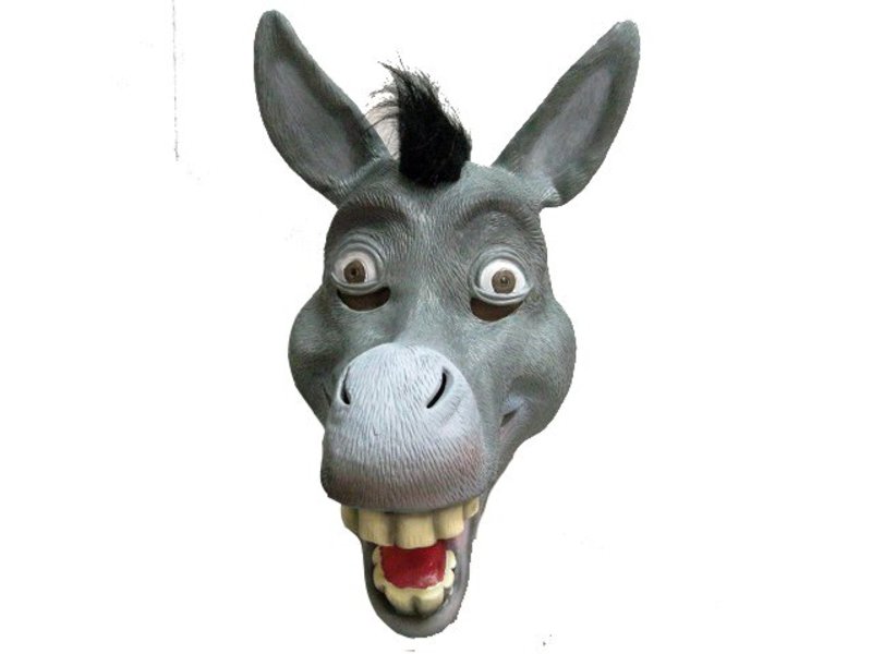 Donkey mask 'Shrek' - MisterMask.nl