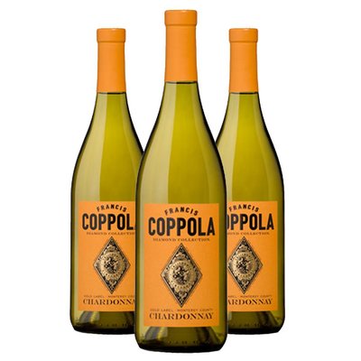 Francis Ford Coppola Chardonnay Diamond Collection 2016 3 Flessen