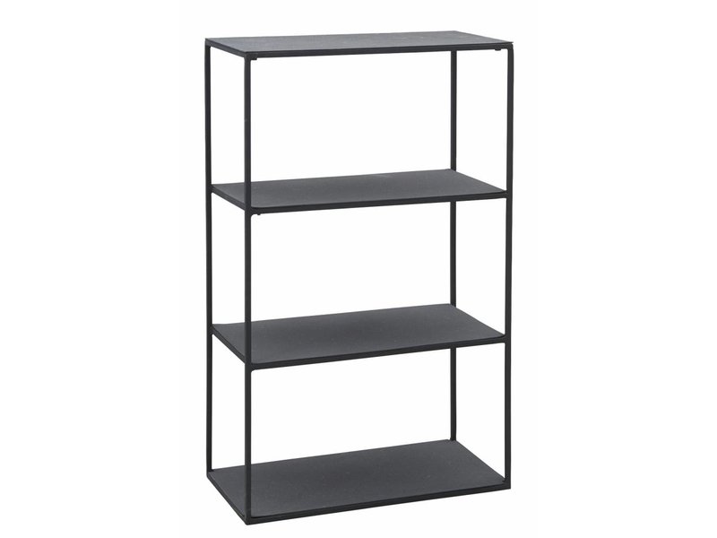 House Doctor Model B Rack Cabinet Black Iron - LIVING AND CO.