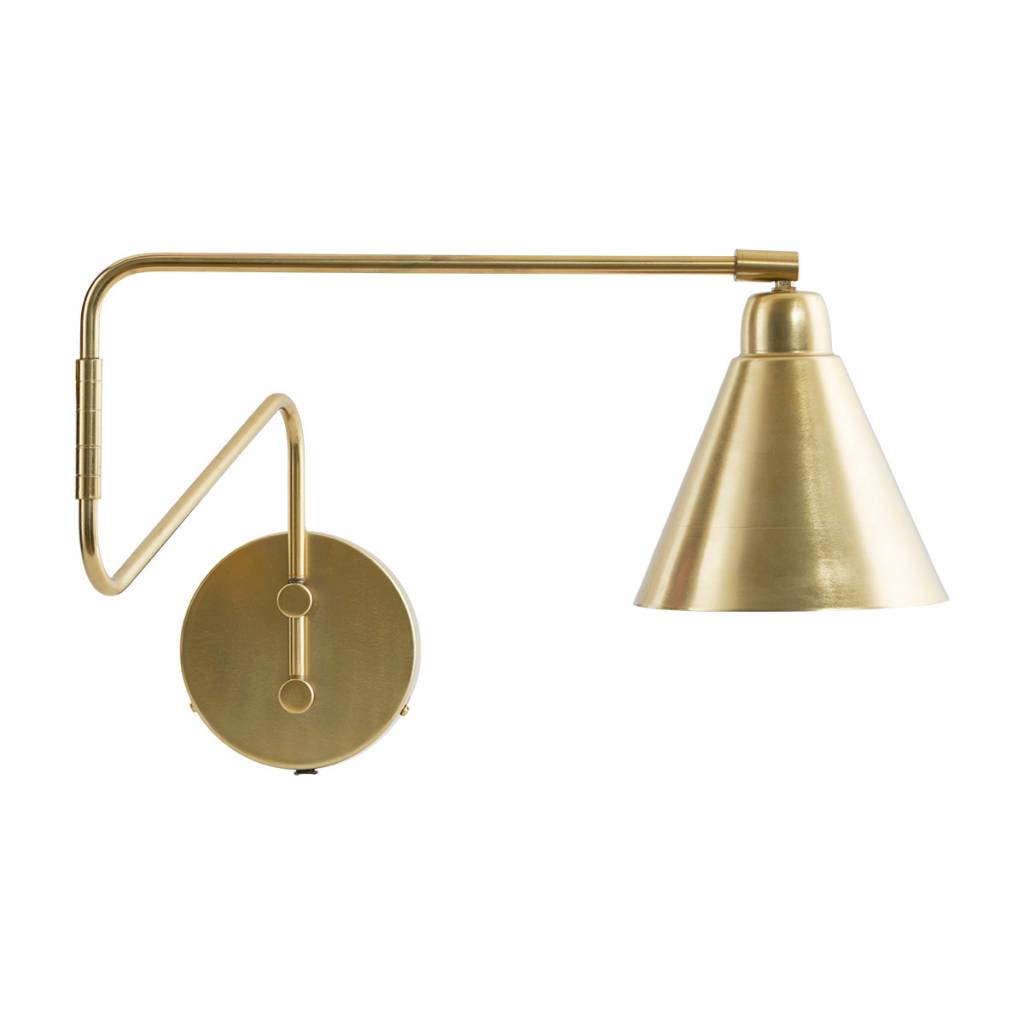 House Doctor Game Wall Lamp Brass Iron Living And Co House Doctor Game Wall Lamp Brass Iron