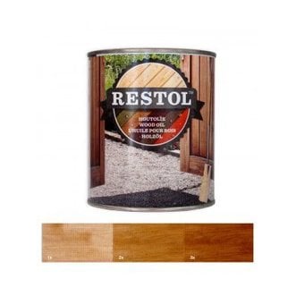 Restol Houtolie Zijdeglans Notenbruin Restol Houtolie Zijdeglans Notenbruin