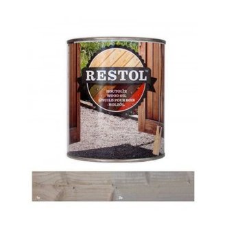 Restol Houtolie Zijdeglans Lichtgrijs Restol Houtolie Zijdeglans Lichtgrijs