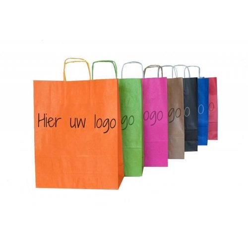 Papieren draagtassen 32x12x41cm Papieren draagtassen 32x12x41cm