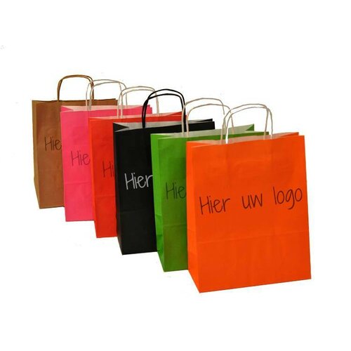 Papieren draagtassen 25x11x32cm Papieren draagtassen 25x11x32cm