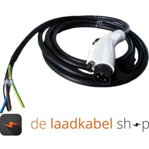 Ratio 32A 1 fase aansluitkabel met Female type 1 stekker - Kabel op maat