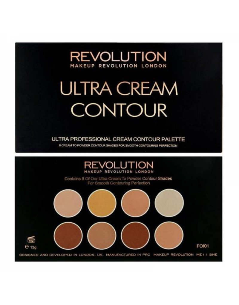 Makeup revolution london ultra cream contour palette