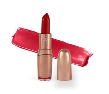 Los chauffeur lipstick gold makeup rose revolution plus