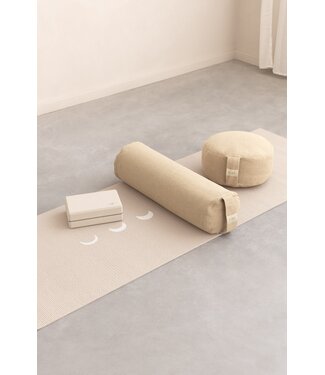 Bodhi Yoga Bolster ECO Kapok, aubergine